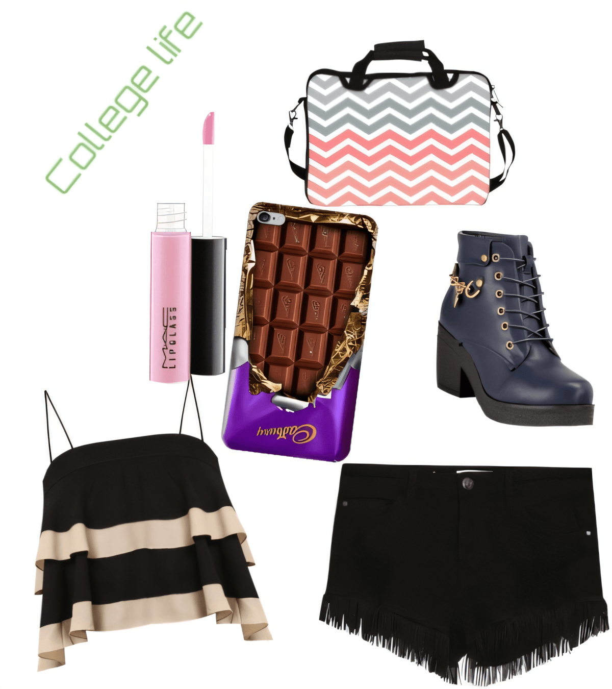 Sweet & Edgy College Chic: The Perfect Balance of Comfort and Style by Sanya