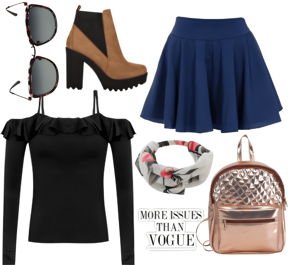 Urban Chic Meets Sweet Edge: The Perfect Day-to-Night Ensemble by Rubina Shaikh