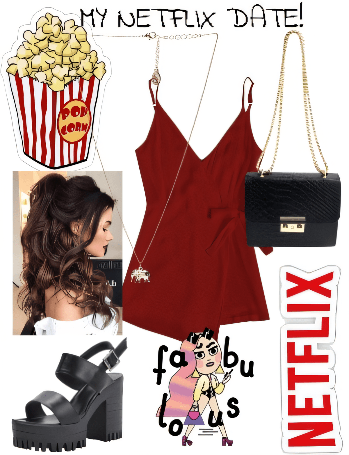 Red Hot Netflix & Chill Glam Red Hot Netflix & Chill Glam by Miloni Jhaveri