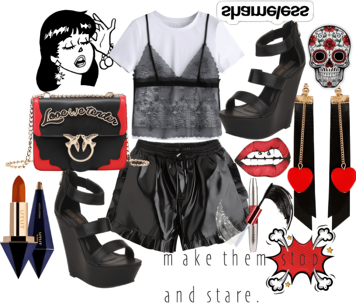 Edgy Glamour Rebel: The Dark Romance Edit Edgy Glamour Rebel: The Dark Romance Edit by Vanshika Bakshi