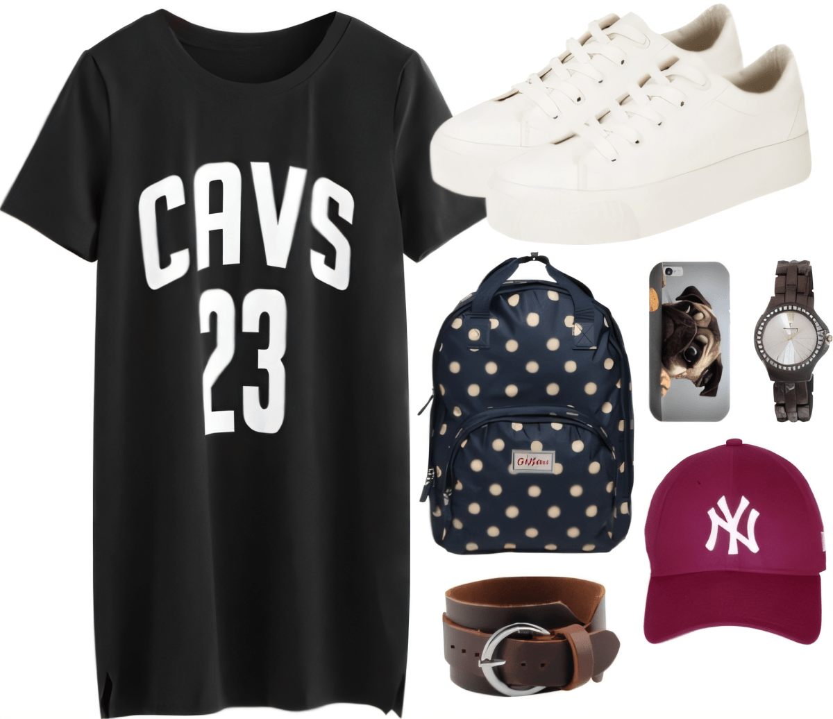 Sporty-Chic Basketball Fan's Dream: The Ultimate Comfort-Cool Edit by Rubina Shaikh