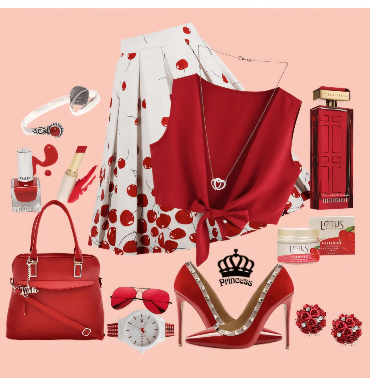 Red Royalty: A Symphony in Scarlet and Romance by SHIVANGI SHANDILYA