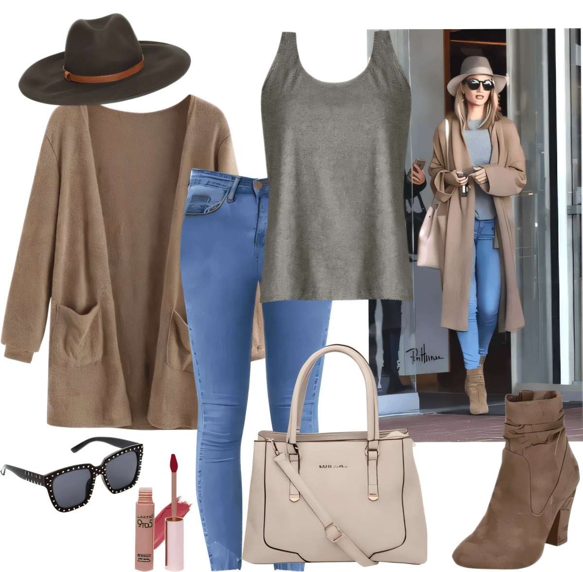 Cozy Chic: The Ultimate Camel & Denim Downtown Look Cozy Chic: The Ultimate Camel & Denim Downtown Look by Ashish Sharma
