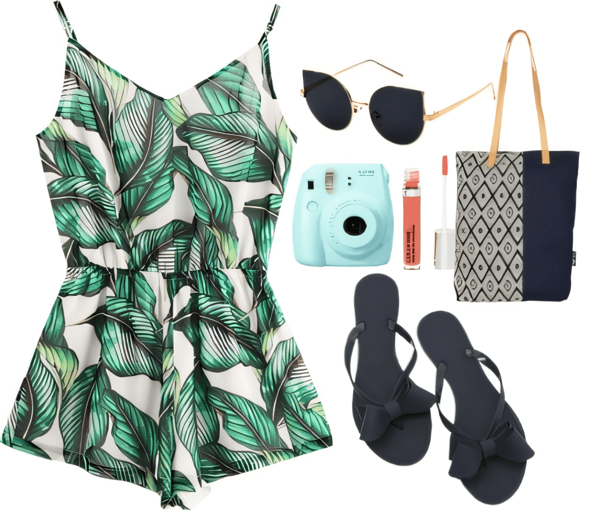 Tropical Paradise Romper: Your Perfect Summer Escape Tropical Paradise Romper: Your Perfect Summer Escape by #01 β₯οΈ ππ