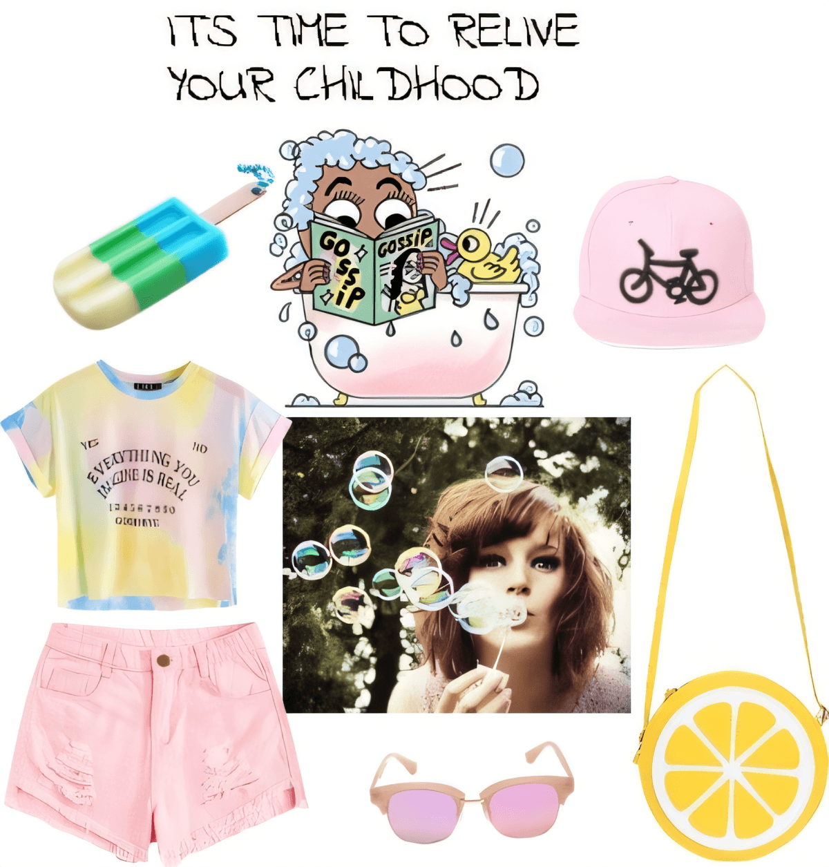 Sweet Summer Nostalgia: The Pastel Perfect Playdate Sweet Summer Nostalgia: The Pastel Perfect Playdate by Miloni Jhaveri