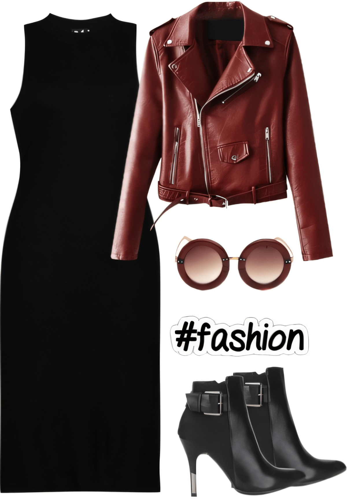 Crimson Rebel: The Ultimate Edge-Meets-Elegance Ensemble Crimson Rebel: The Ultimate Edge-Meets-Elegance Ensemble by Divya Rachel Daniel