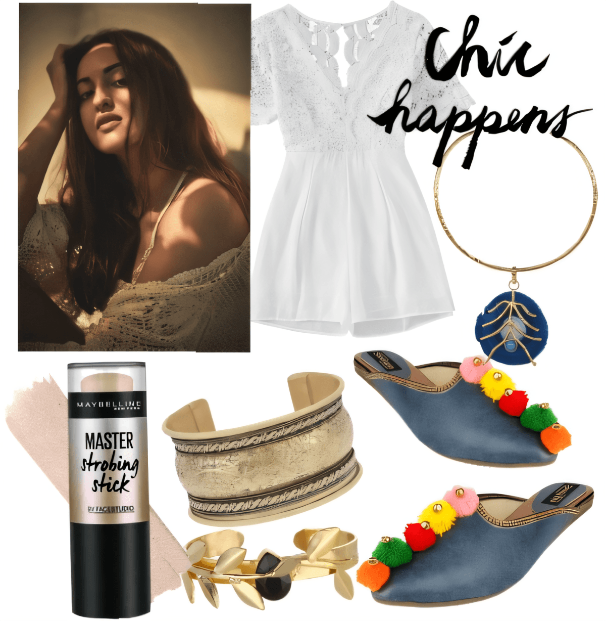 Boho Chic Dreams: White Lace & Playful Pom-Poms Boho Chic Dreams: White Lace & Playful Pom-Poms by mahima