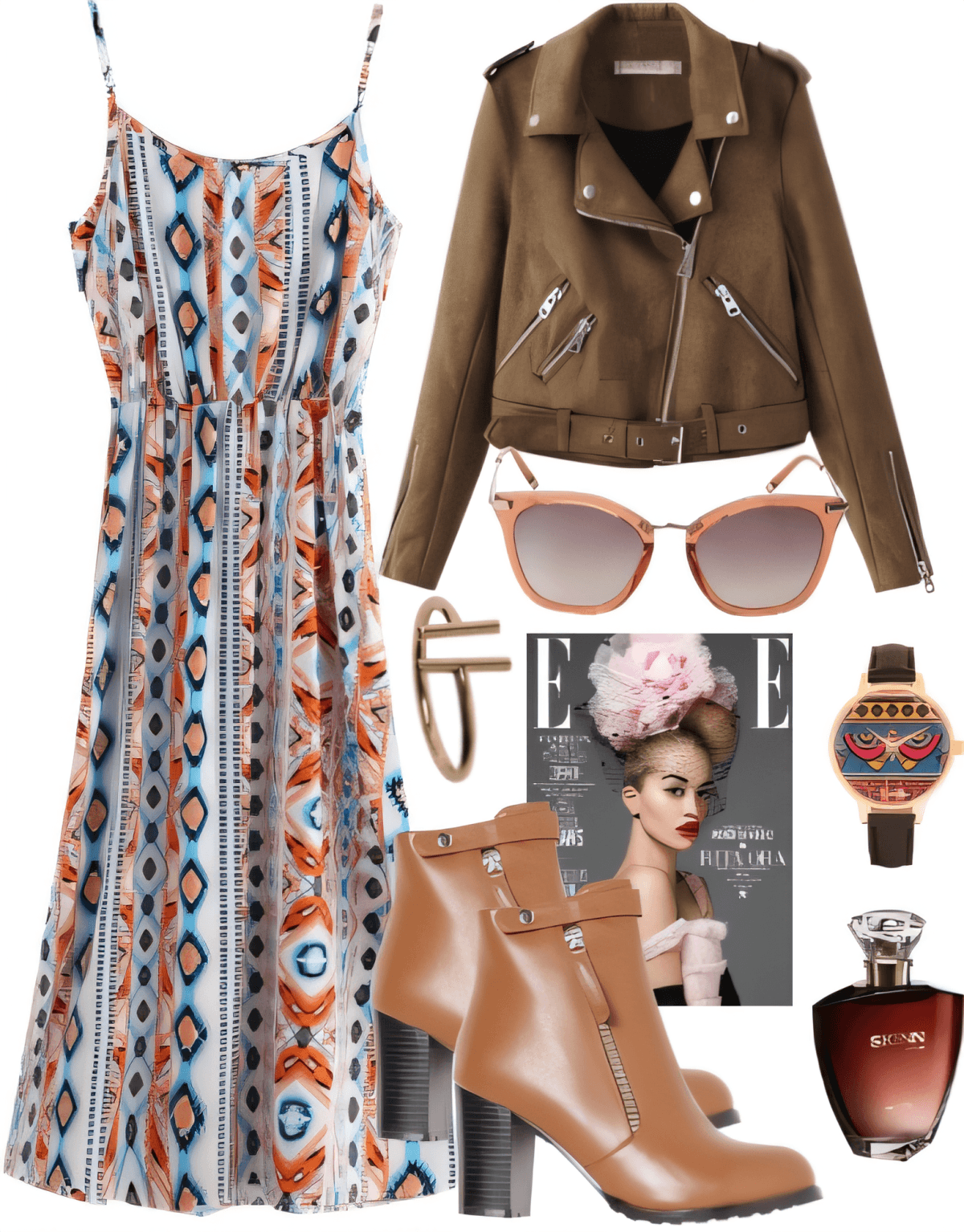 Bohemian Desert Dream: Southwestern Chic Meets Urban Edge by Rubina Shaikh