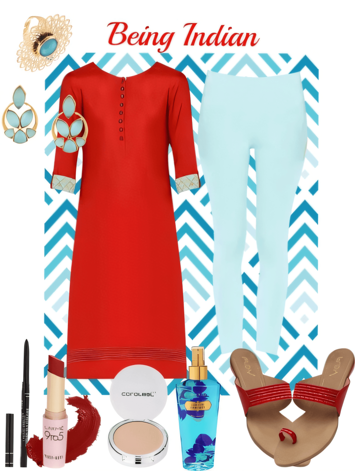 Modern Minimalist Indo-Western Fusion by Cheryl Dsouza