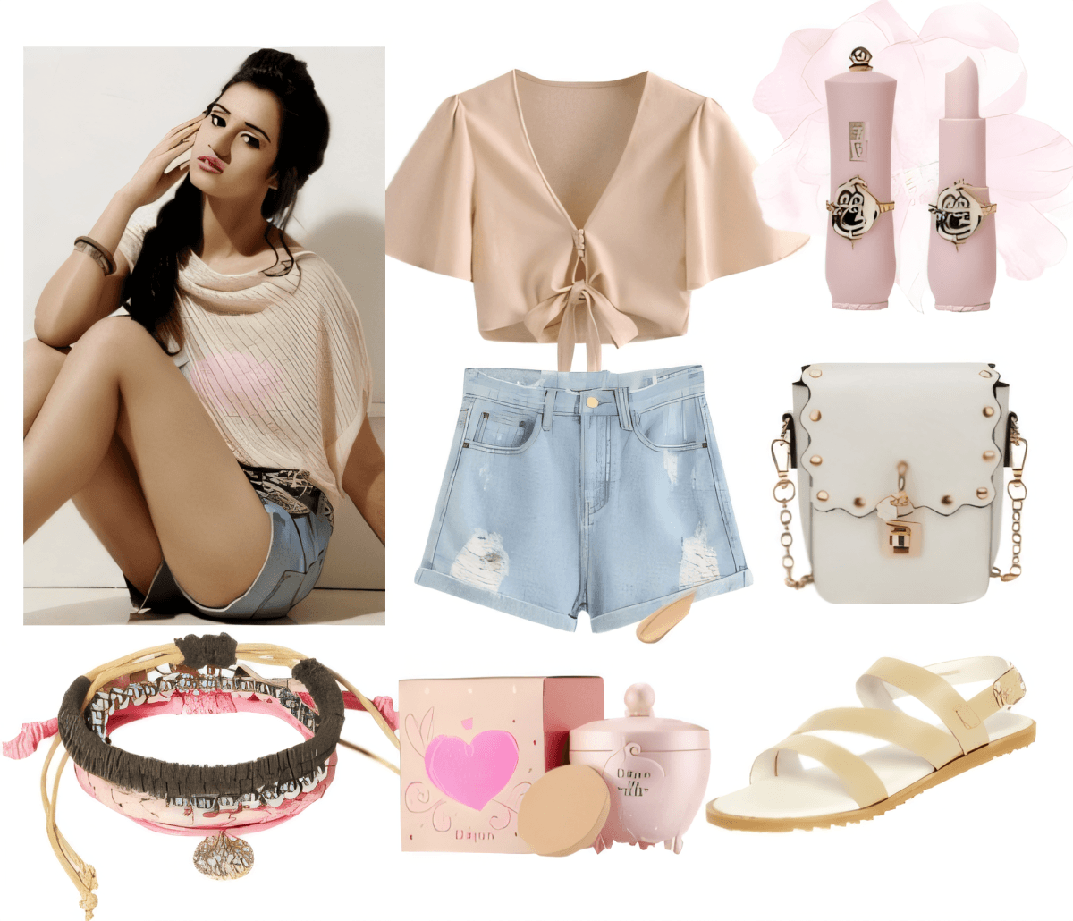 Sweet Summer Breeze: Blush & Denim Dream Sweet Summer Breeze: Blush & Denim Dream by radhika