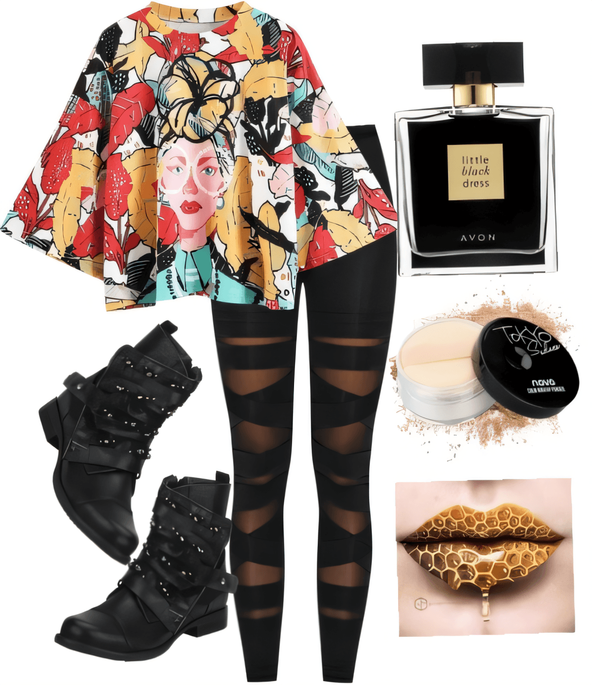 Floral Fantasy Meets Edge: The Ultimate Artistic Rebel Look Floral Fantasy Meets Edge: The Ultimate Artistic Rebel Look by Miloni Jhaveri