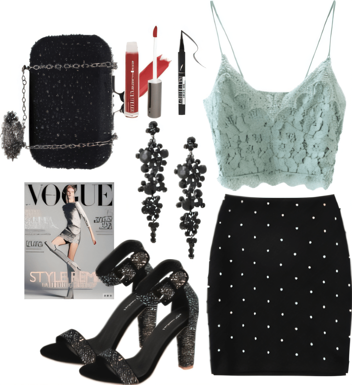 Midnight Glamour: A Sultry Night Out Edit by Lacas
