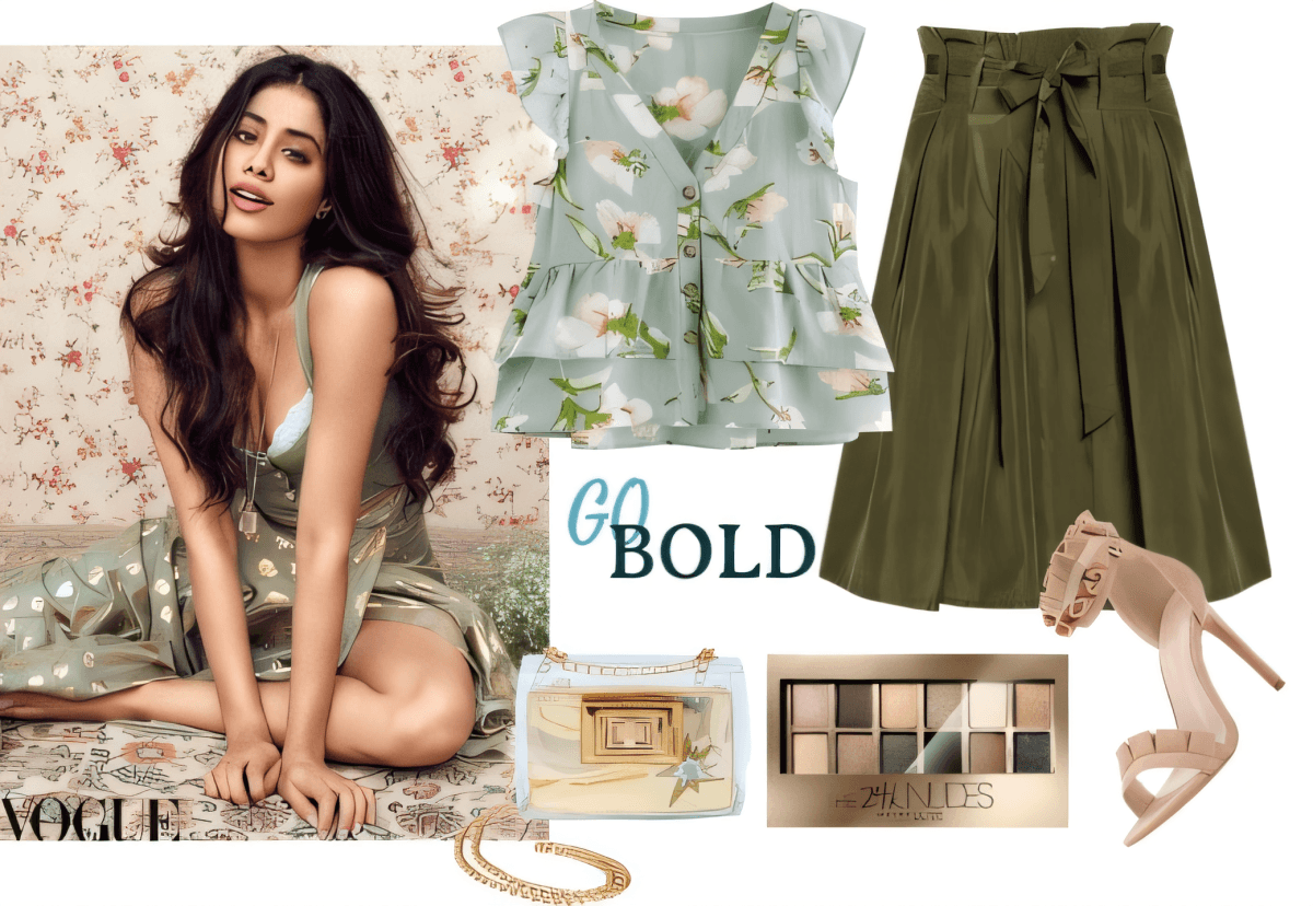 Garden Soirée Glamour: Mint & Olive Dream by mahima