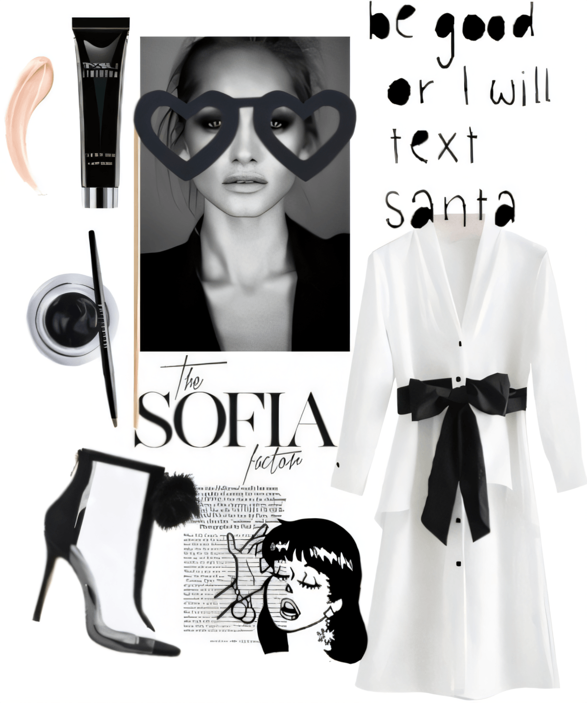 Monochrome Maven: The Black & White Femme Fatale Edit Monochrome Maven: The Black & White Femme Fatale Edit by kiran