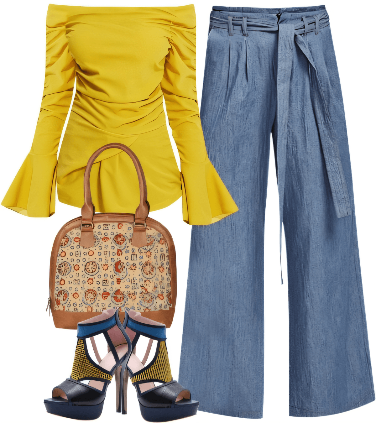 Sunshine & Denim: Modern Belle Meets Street Style by lustydame