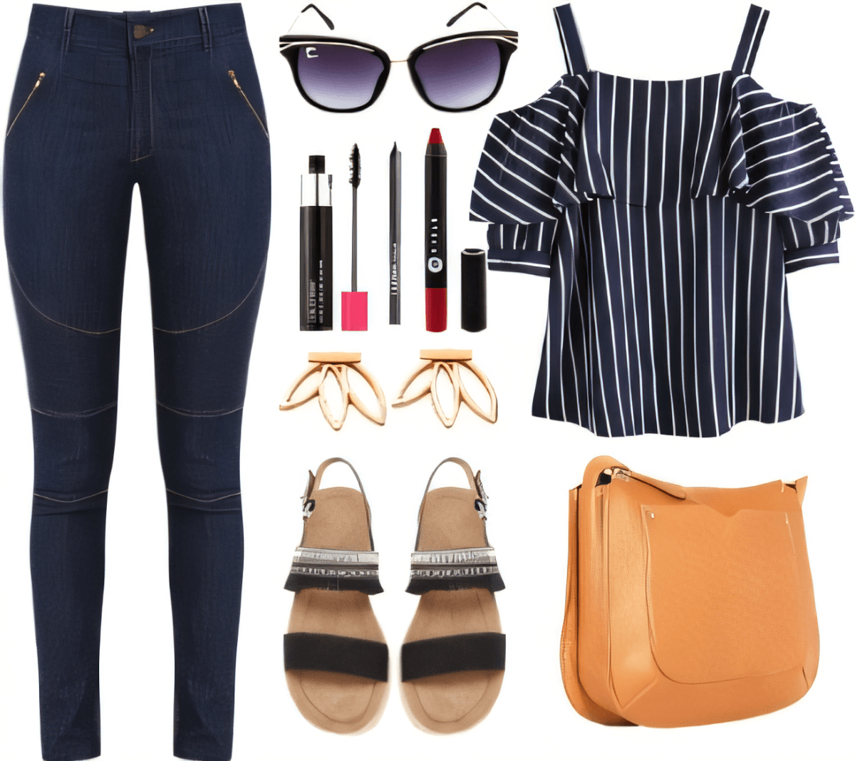 Navy Nautical Chic: Stripes & Denim Urban Explorer Navy Nautical Chic: Stripes & Denim Urban Explorer by neeti