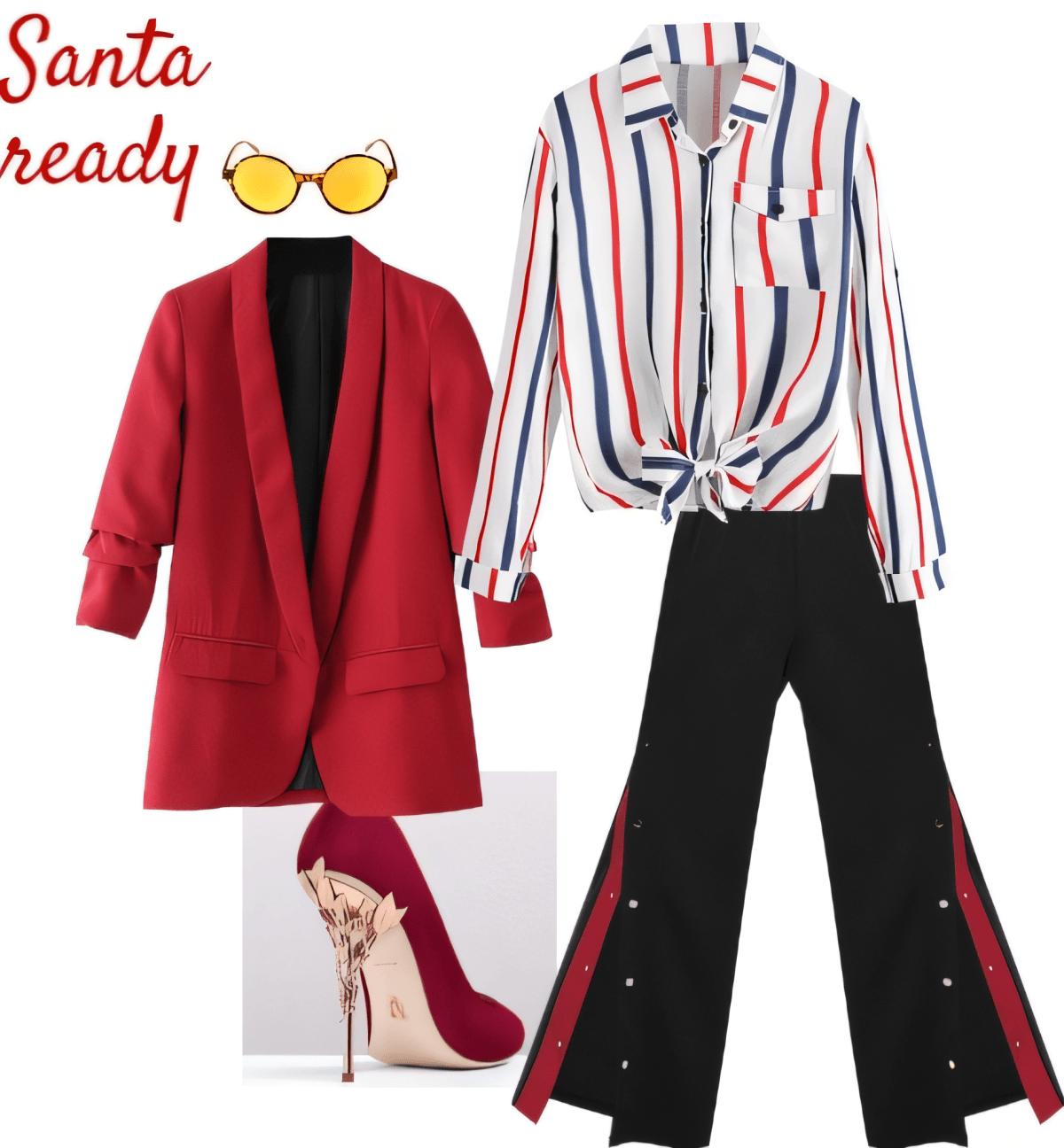 Santa Baby: Festive Boss Lady Chic Santa Baby: Festive Boss Lady Chic by nishunooniwal01