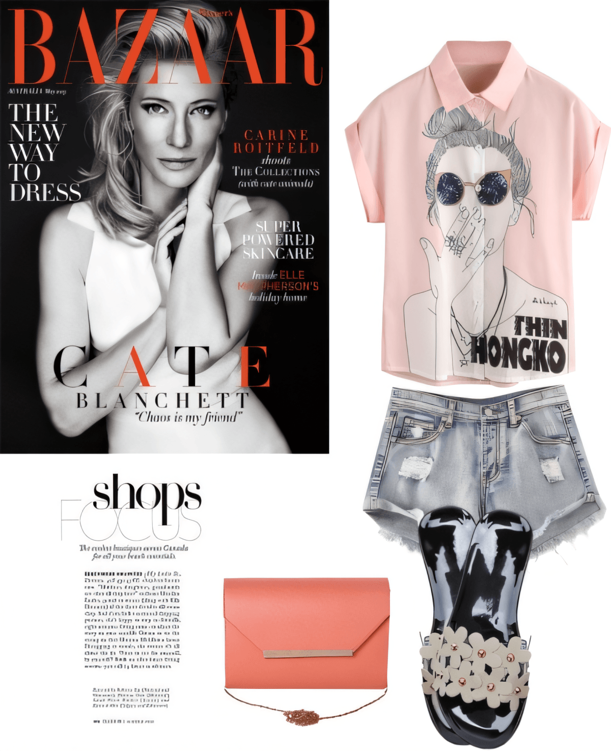 Pretty in Pink: Urban Cool Meets Casual Chic Pretty in Pink: Urban Cool Meets Casual Chic by LaBlancheNoire