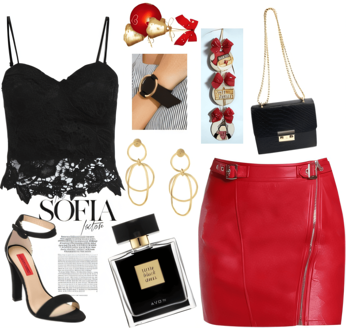 Red Hot Romance: Fierce & Fabulous Night Out Edit by Rubina Shaikh