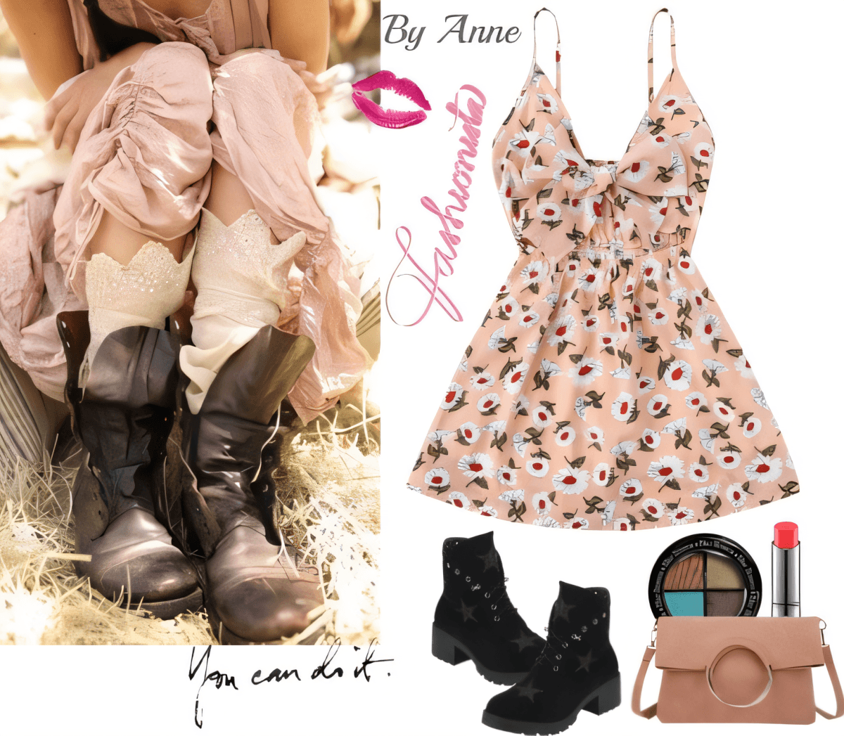 Blooming Romance: Vintage-Inspired Floral Dream by Anne Melodies