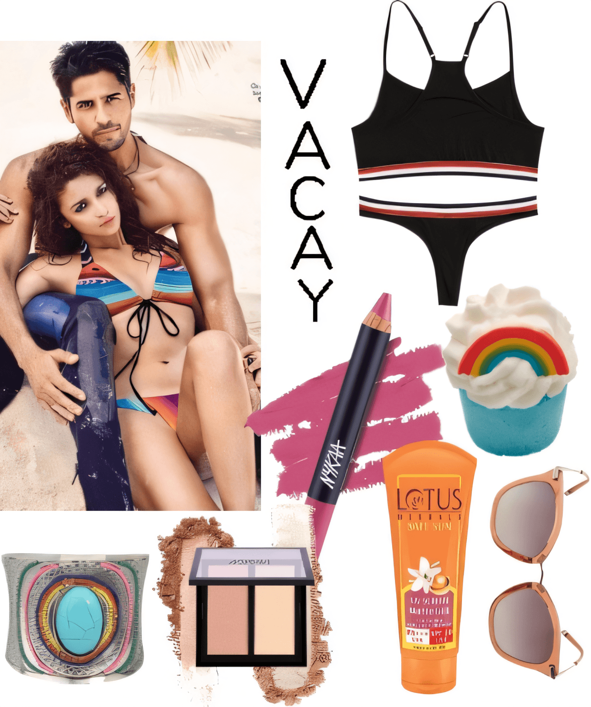 Summer Paradise: Beach-Ready Black Sporty Two-Piece & Vacation Essentials Summer Paradise: Beach-Ready Black Sporty Two-Piece & Vacation Essentials by preeti