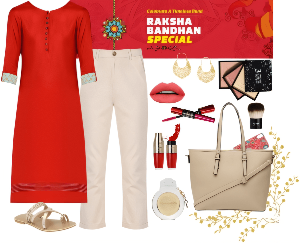 Radiant Raksha Bandhan Ready: Modern Ethnic Chic with a Festive Twist by Archika Popli