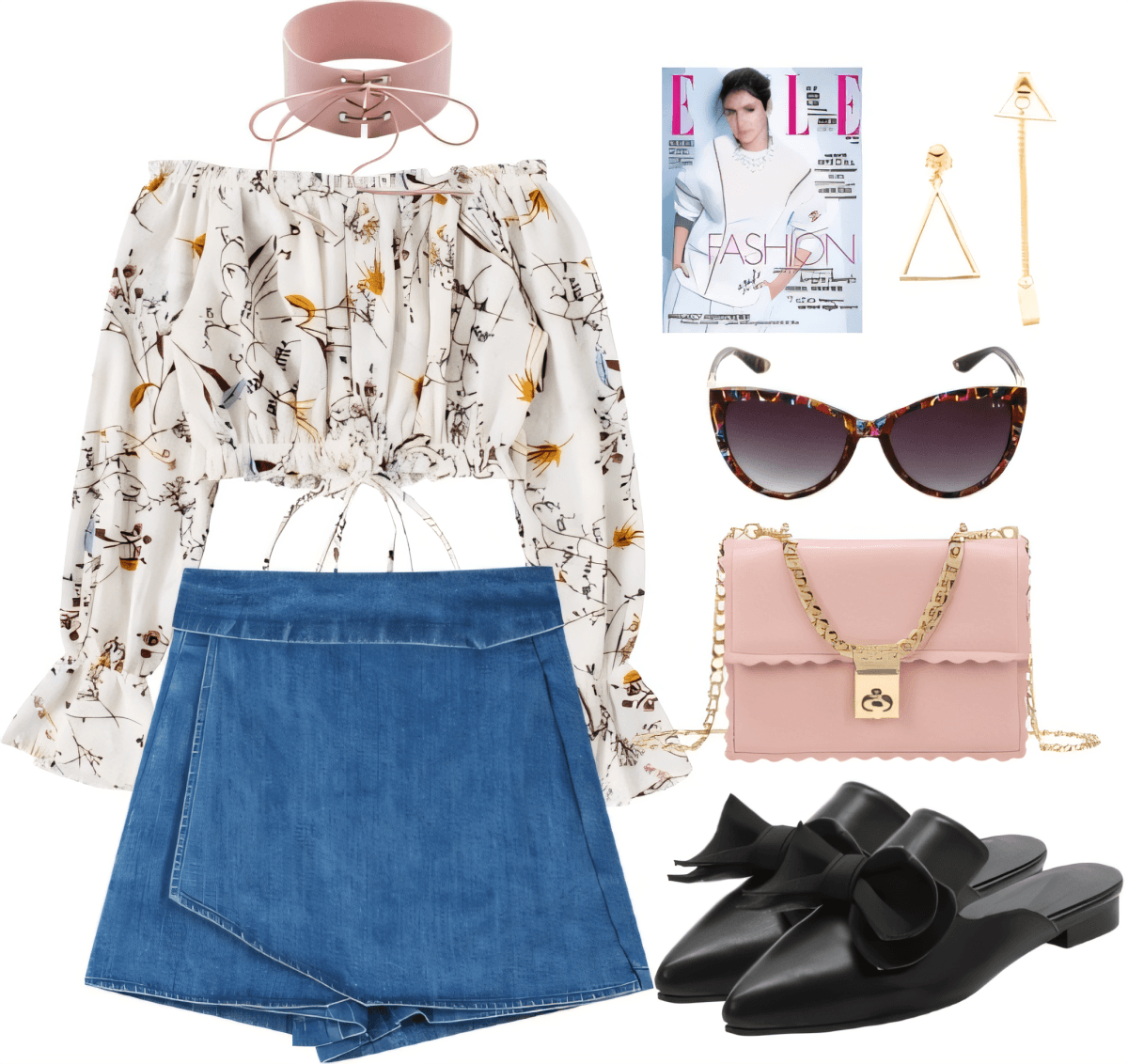 Flirty Florals & Denim Dreams: A Perfect Blend of Romance and Edge by Rubina Shaikh