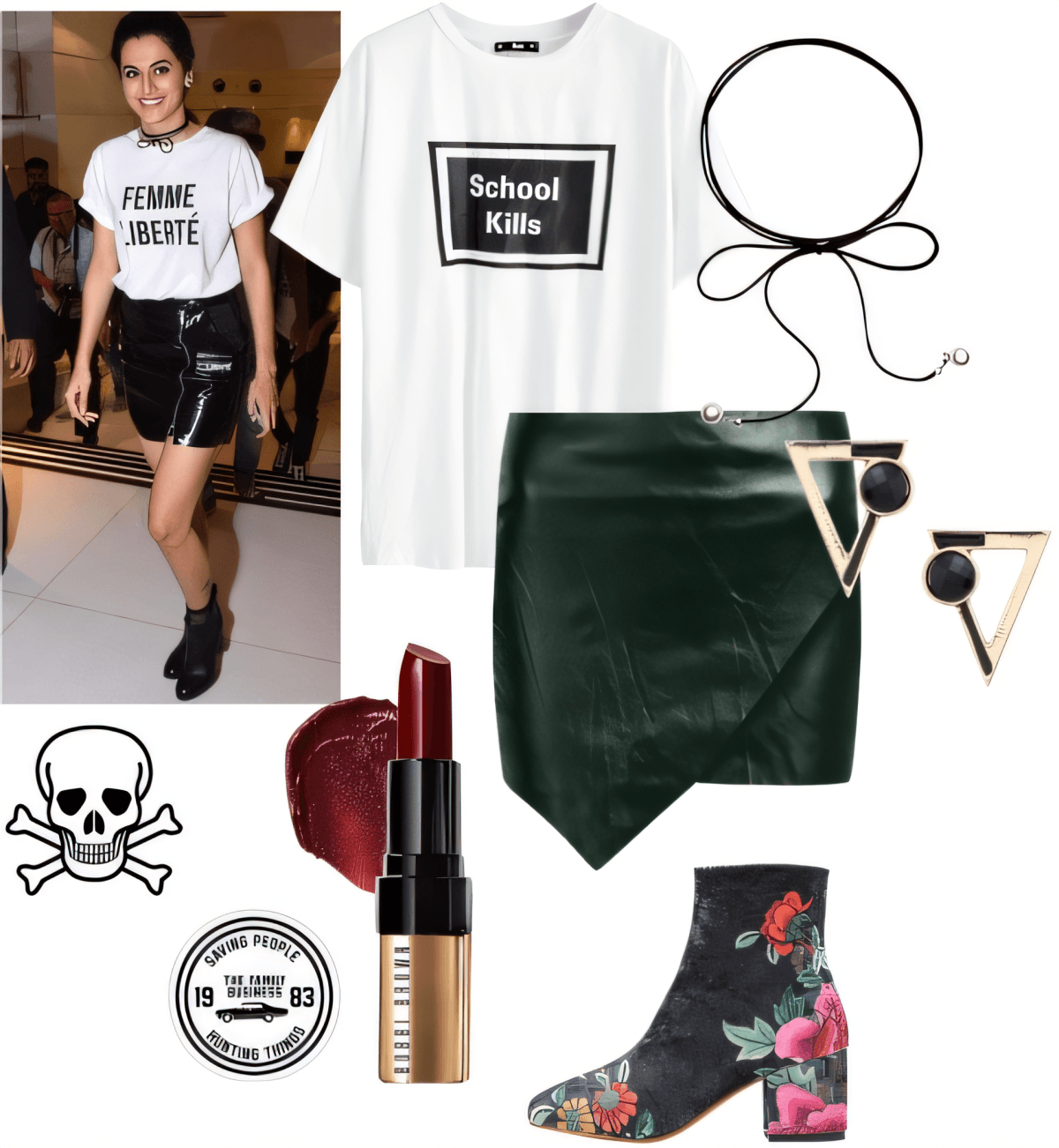 Rebel Scholar: Edgy Meets Academic Chic by Akancha Jain