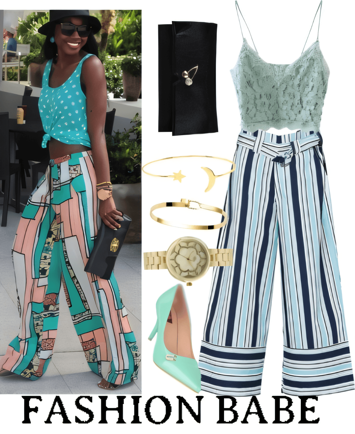 Coastal Chic Meets Urban Edge: The Mint & Stripes Power Play Coastal Chic Meets Urban Edge: The Mint & Stripes Power Play by kiran