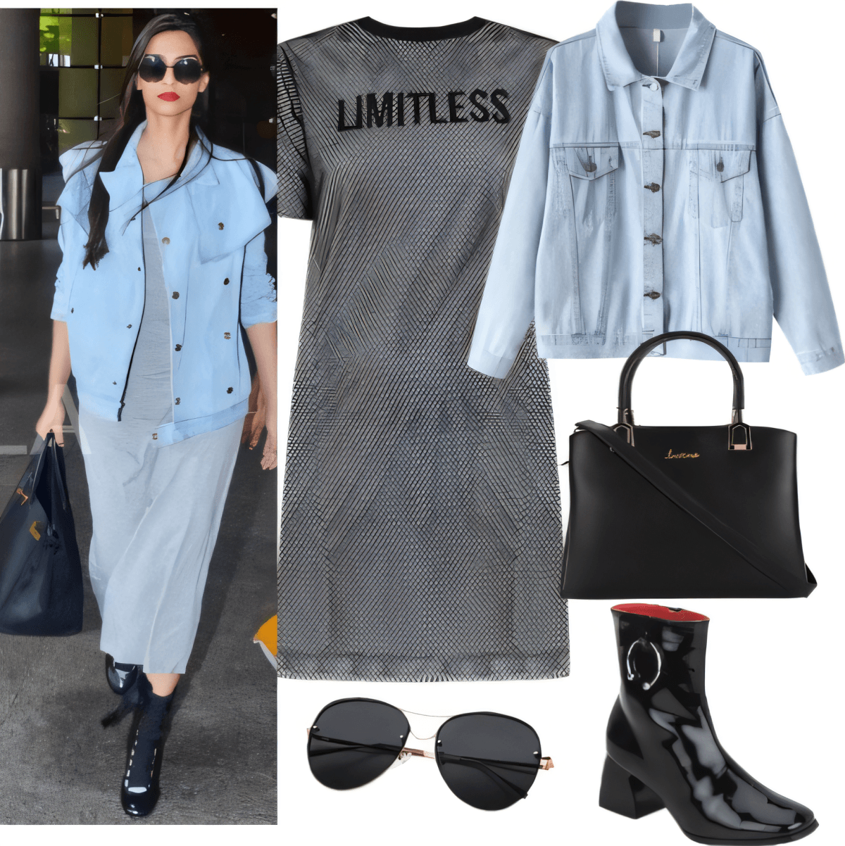 Urban Edge: The Limitless Denim & Mesh Power Look Urban Edge: The Limitless Denim & Mesh Power Look by Miloni Jhaveri