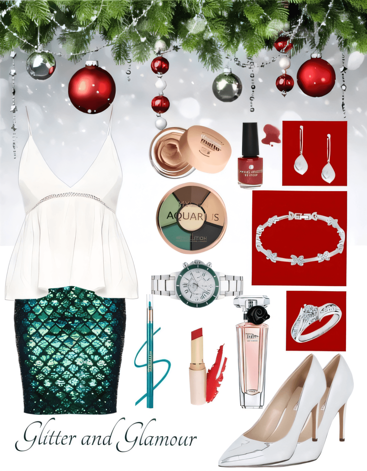 Enchanted Holiday Soirée: Where Mermaid Magic Meets Winter Wonder by Cheryl Dsouza