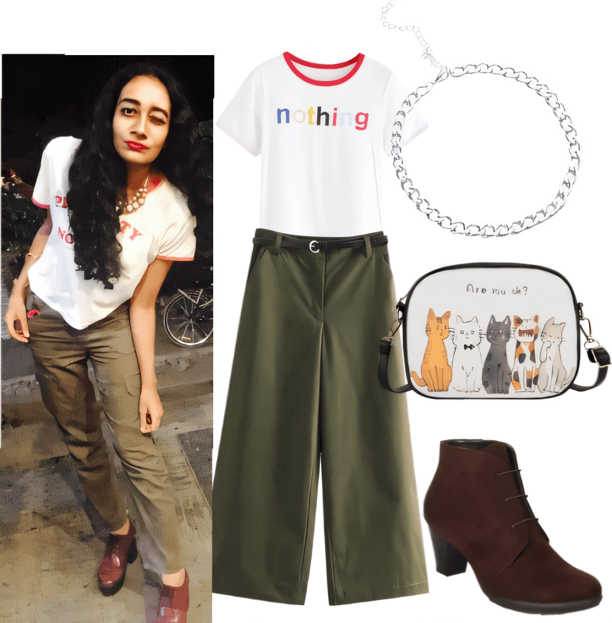 Urban Artsy Explorer: Casual Chic with Cat-titude by Miloni Jhaveri
