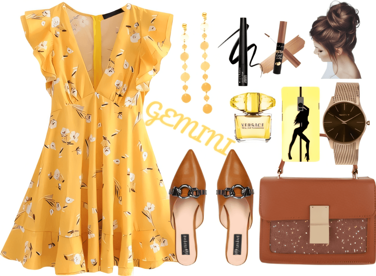 Sunshine & Sophistication: A Yellow Floral Dream by Pragya Sharma