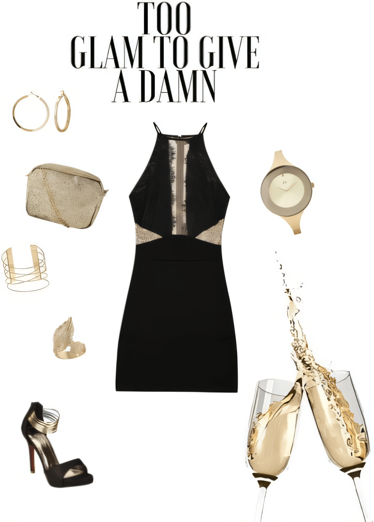 Midnight Glamour: The Little Black Dress That Rules Them All Midnight Glamour: The Little Black Dress That Rules Them All by Cheryl Dsouza