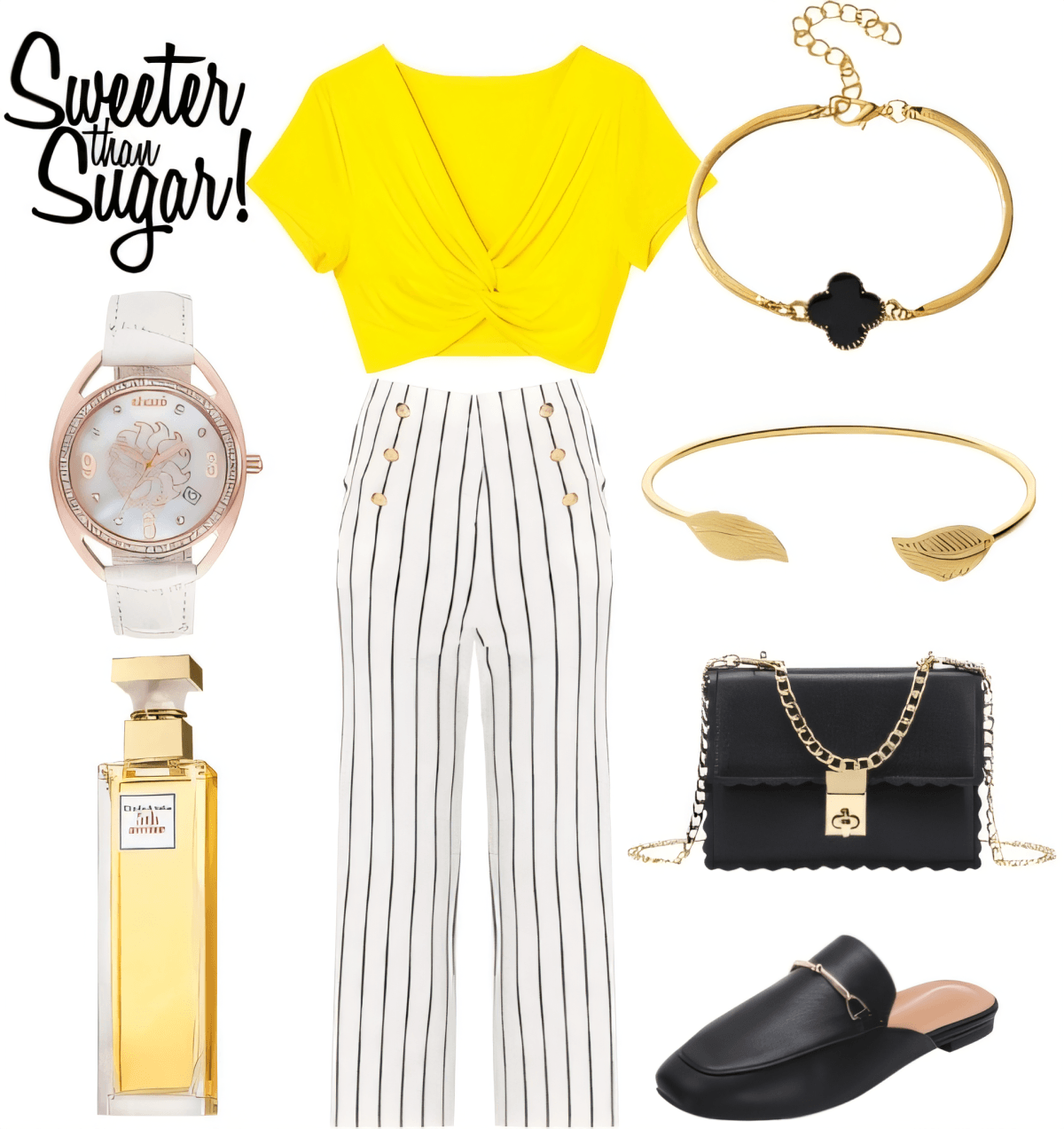 Sunshine & Stripes: The Perfect Summer Boss Lady Look by Miloni Jhaveri