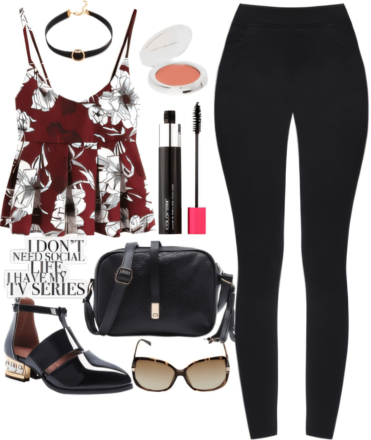 Floral Romance Meets Urban Edge Floral Romance Meets Urban Edge by isha