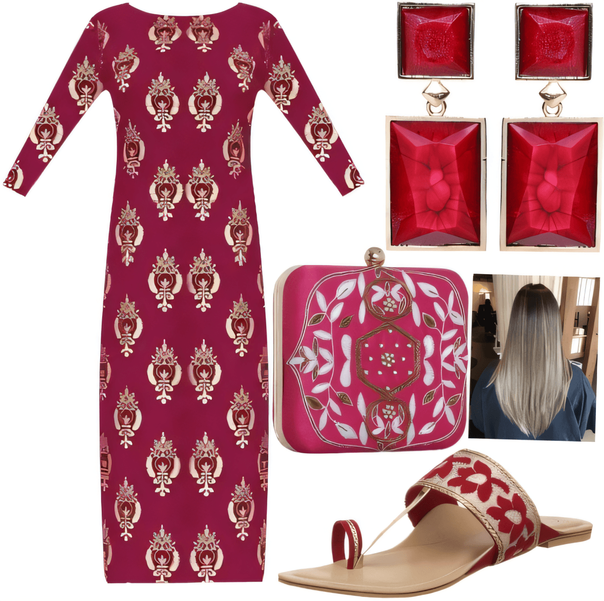 Royal Burgundy Dream: A Regal Romance in Ruby and Gold by Sana Jhnvi