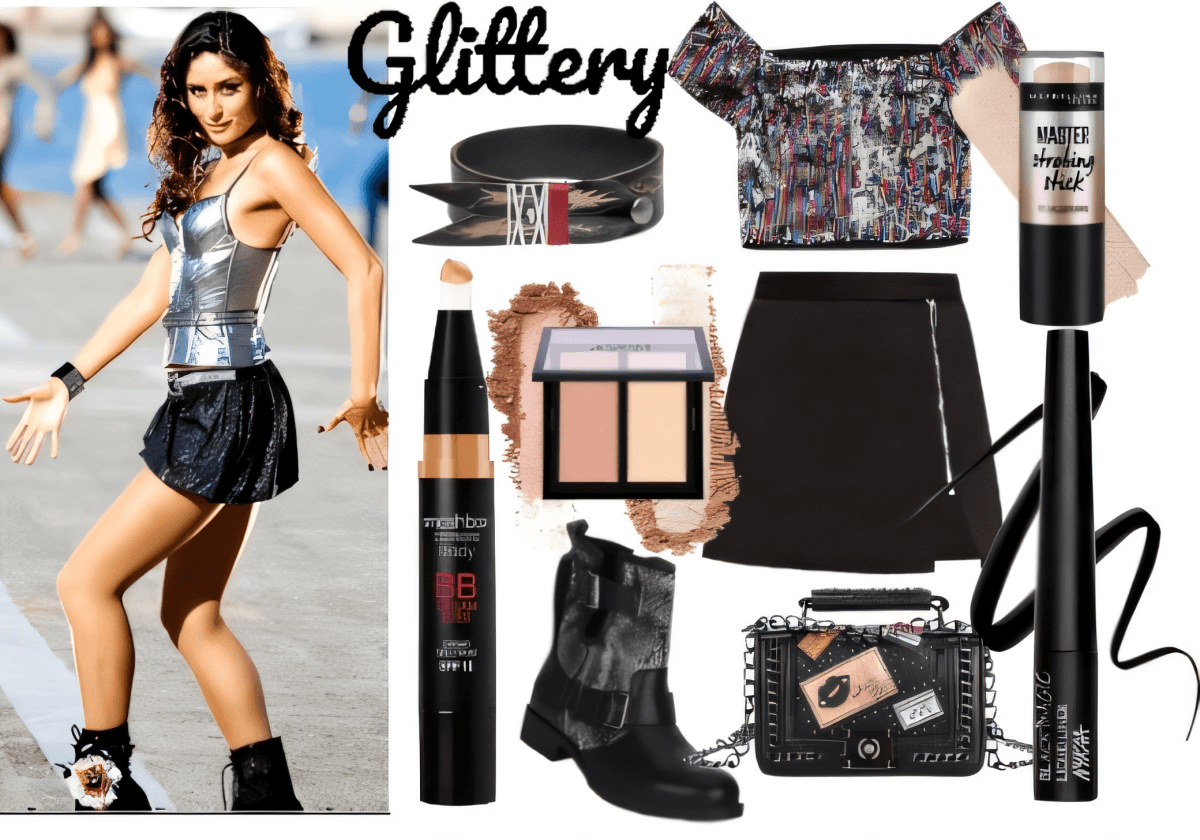 Glam Rock Warrior Princess: Metallic Magic Meets Edge by nisha