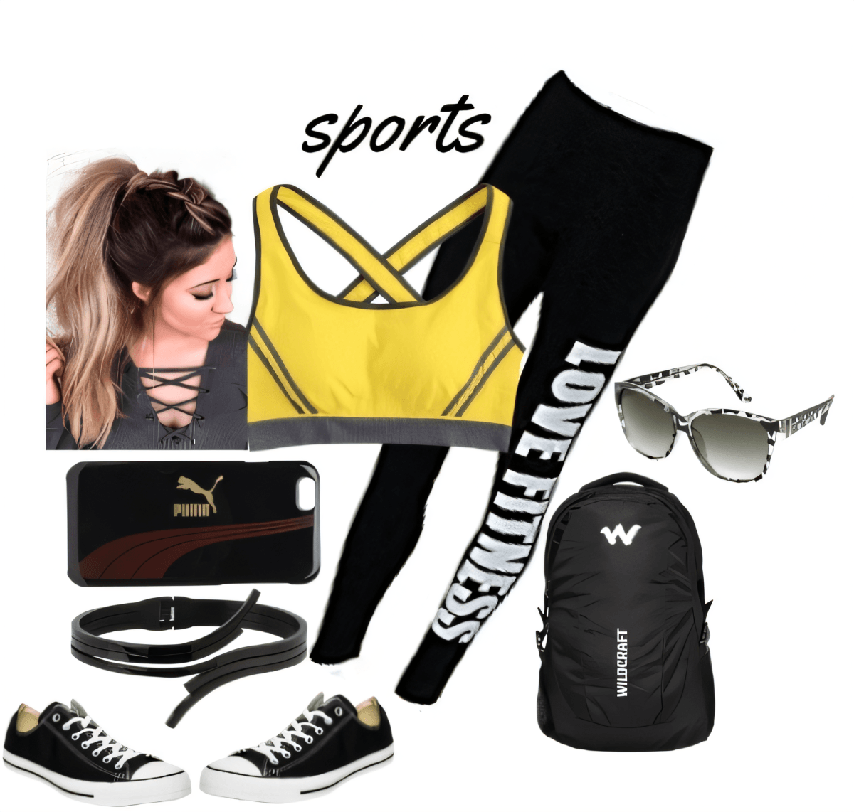 Urban Athlete: The Yellow Pop Sport-Luxe Edit Urban Athlete: The Yellow Pop Sport-Luxe Edit by SHIVANGI SHANDILYA