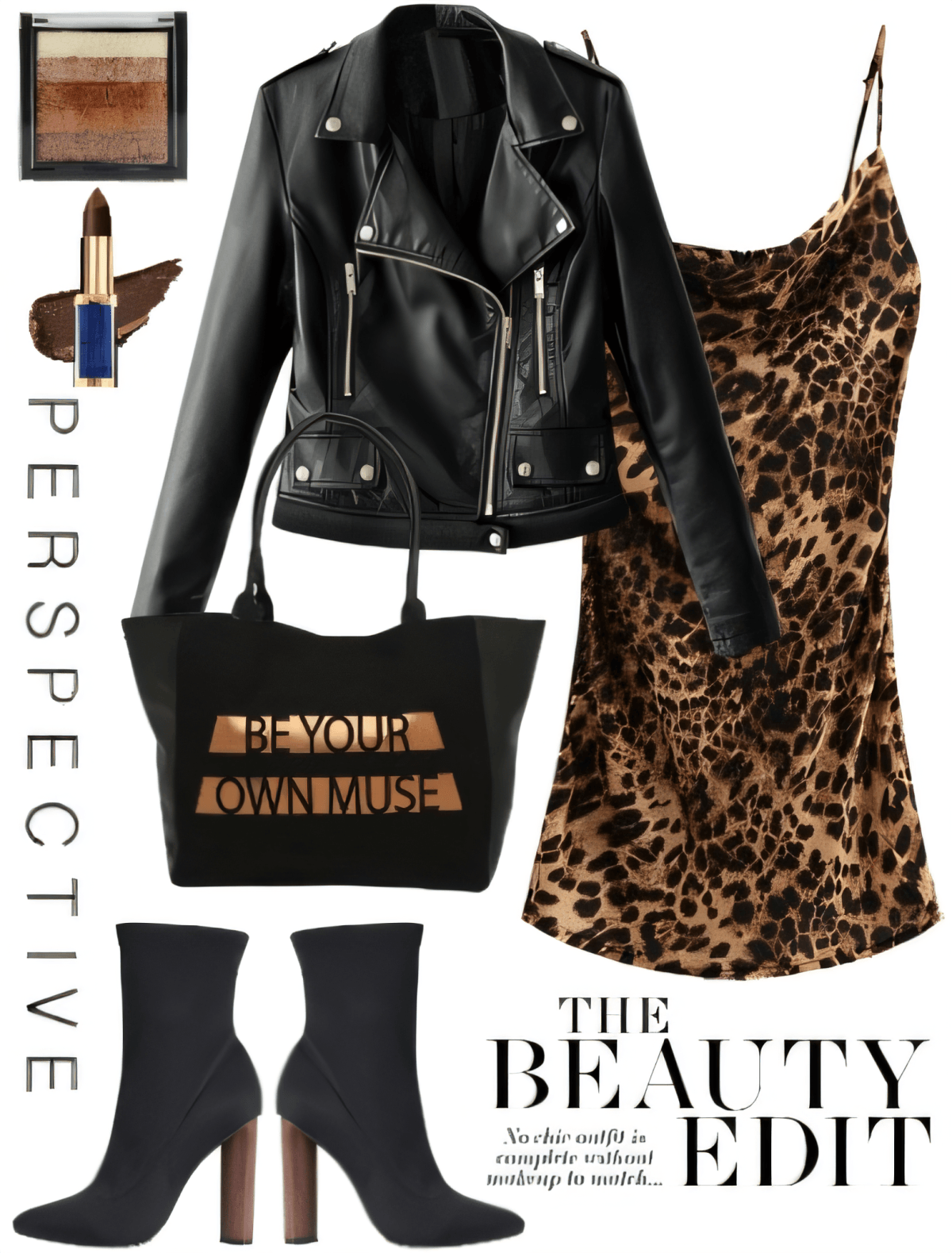 Rebel Glam: Leather, Leopard & Luxe Night Out Edit by Deepika Maheshwari