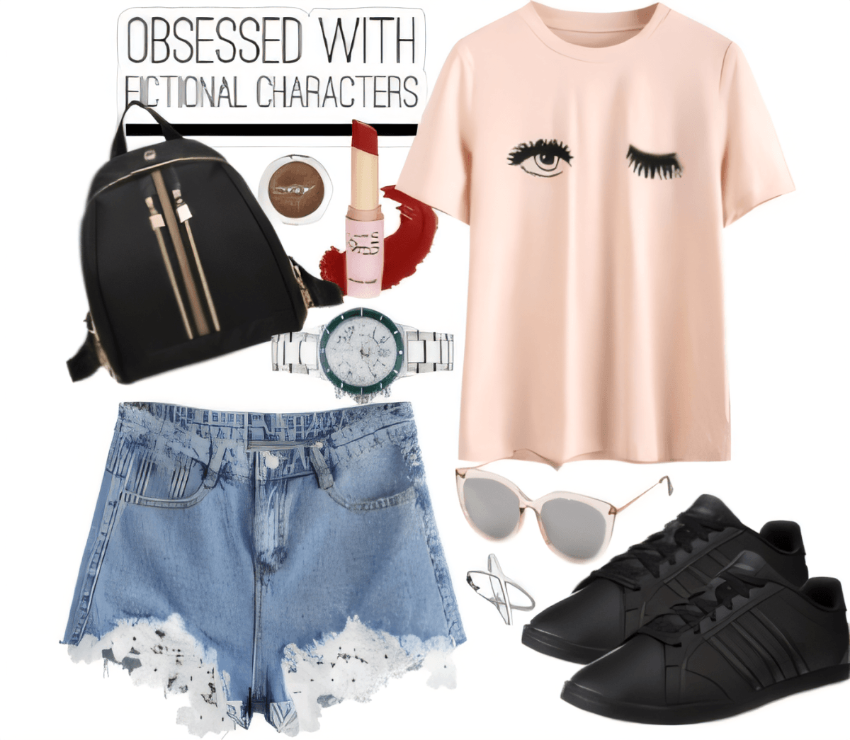 Dreamy Casual Chic: The Winking Eye T-Shirt Edit by radhika