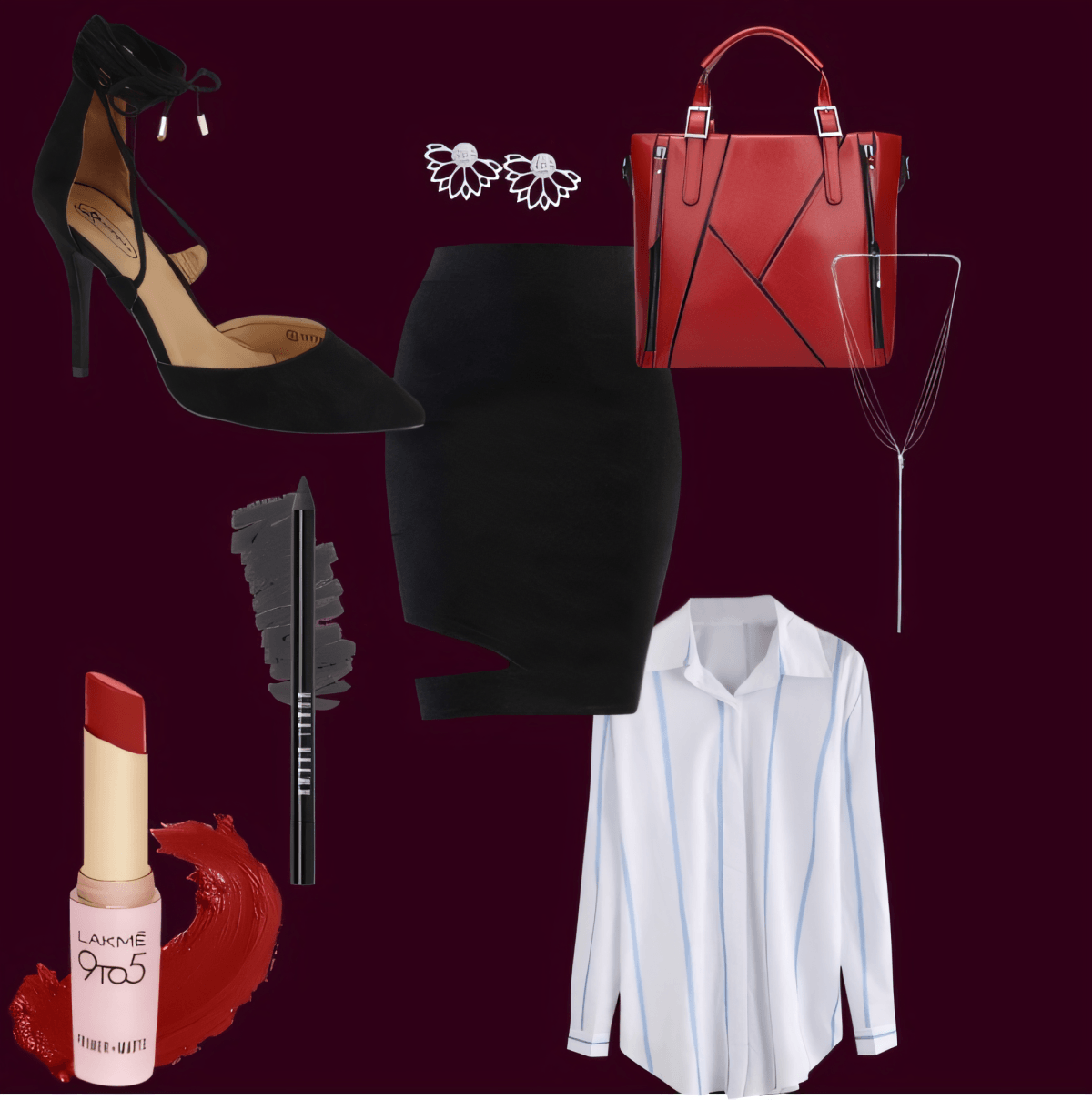 Power Player: The Red & Black Executive Elegance Edit by Akancha Jain