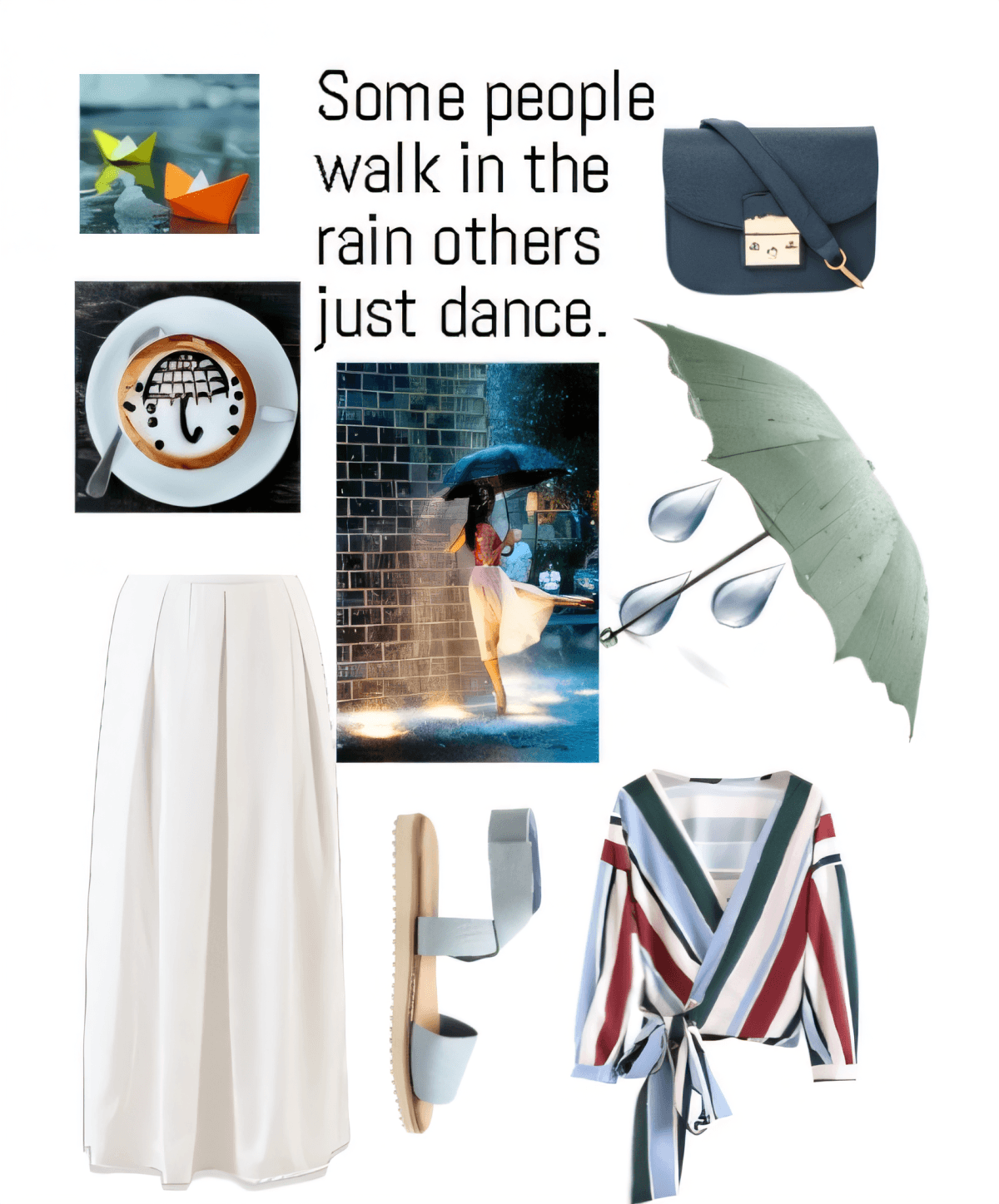Dancing in the Rain: A Romantic Whimsical Ensemble Dancing in the Rain: A Romantic Whimsical Ensemble by Miloni Jhaveri
