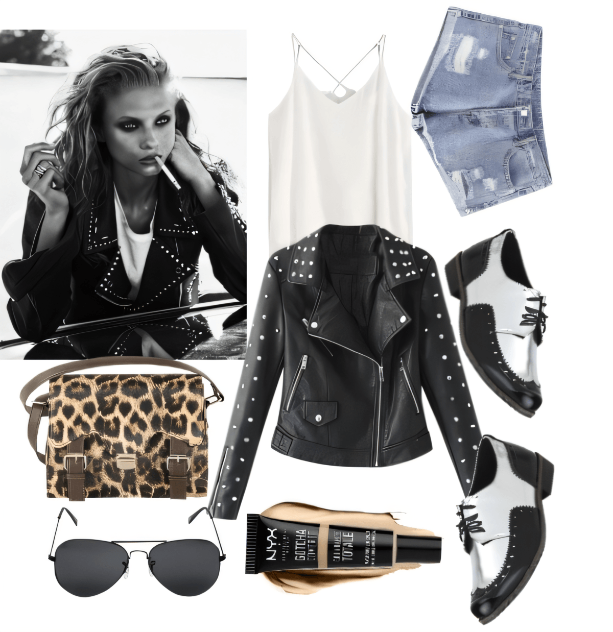 Rebel Chic: The Ultimate Edgy-Meets-Classic Ensemble Rebel Chic: The Ultimate Edgy-Meets-Classic Ensemble by preeti