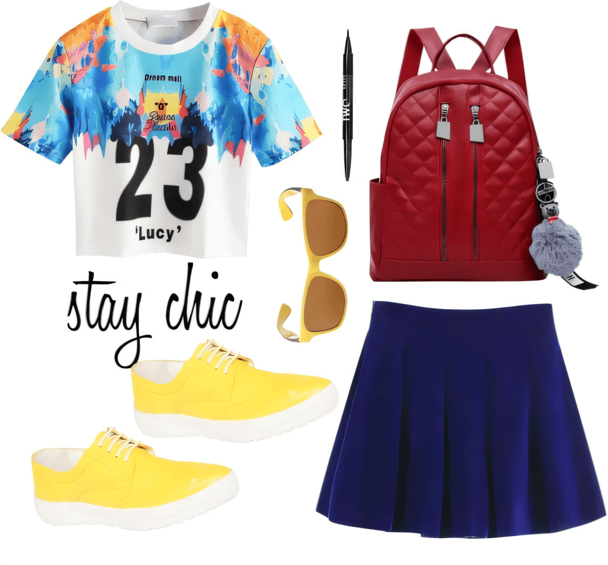 Playful Pop: Urban Chic Meets Casual Cool by Cheryl Dsouza