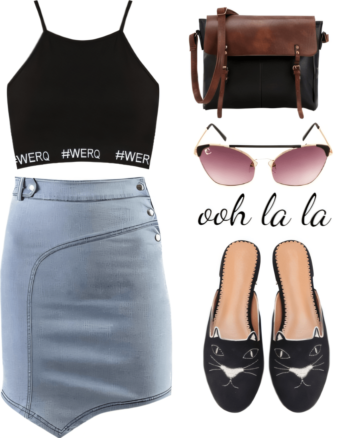 Parisian Chic Meets Street Edge: The Modern Minimalist's Dream by Rubina Shaikh