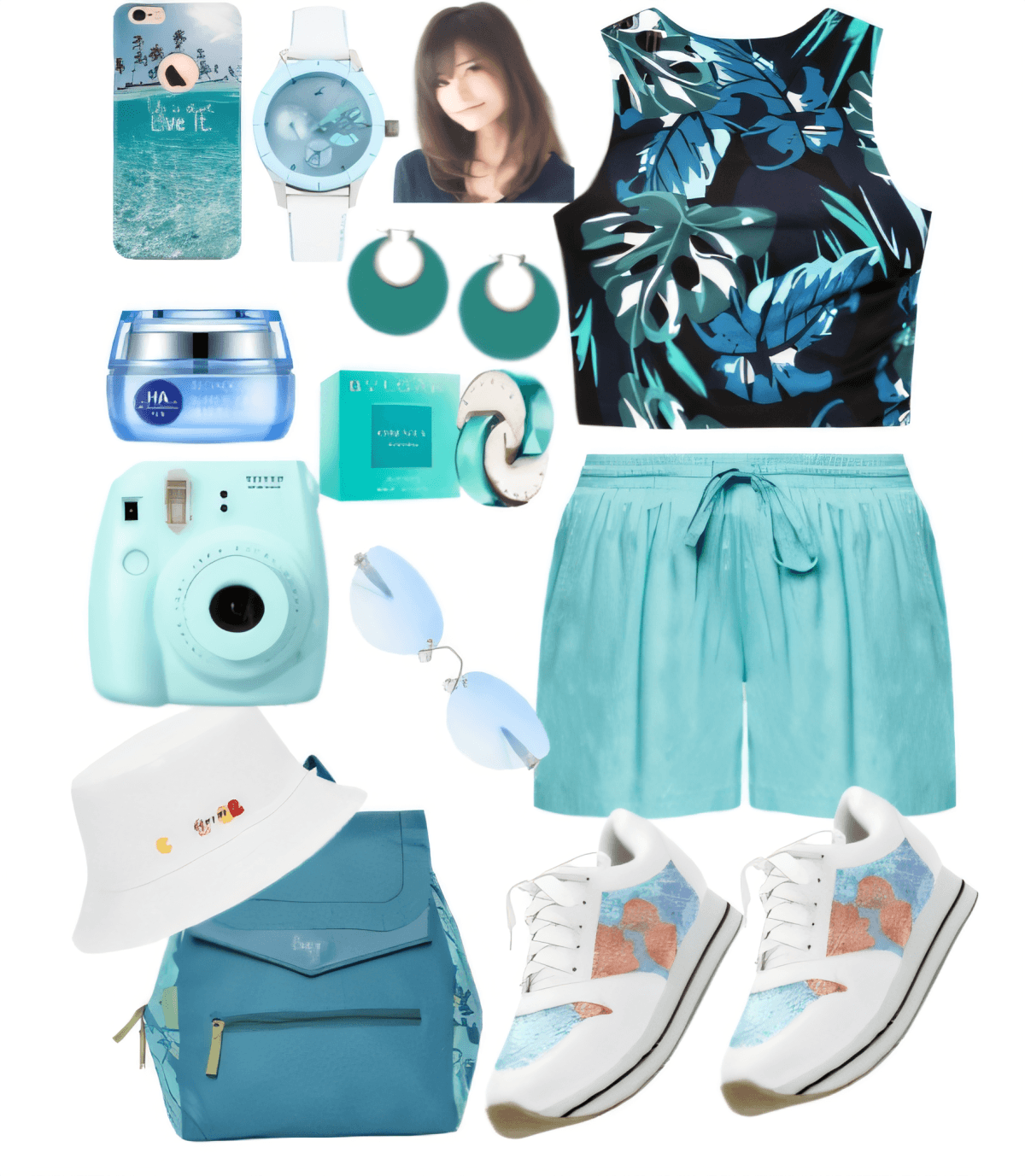 Tropical Aqua Paradise: Urban Resort Vibes by Pragya Sharma