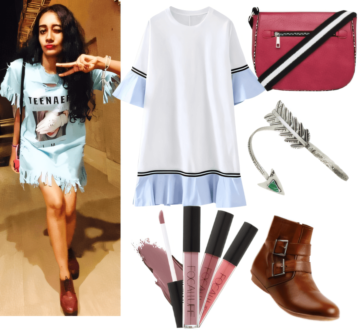 Casual-Chic Street Style with Preppy Twist by Miloni Jhaveri