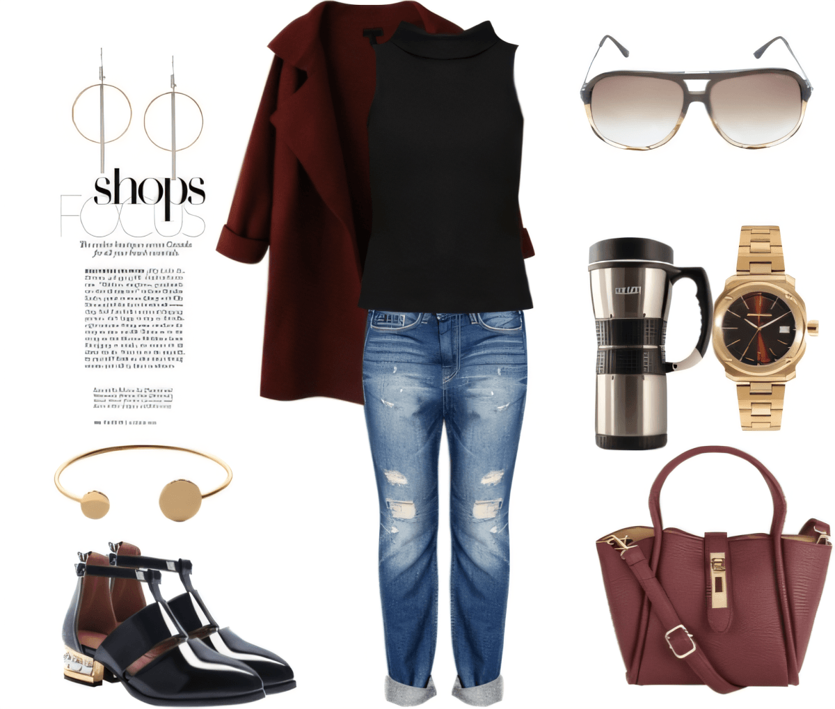 Urban Burgundy Blues: Classic Comfort Meets Contemporary Chic Urban Burgundy Blues: Classic Comfort Meets Contemporary Chic by Divya Rachel Daniel