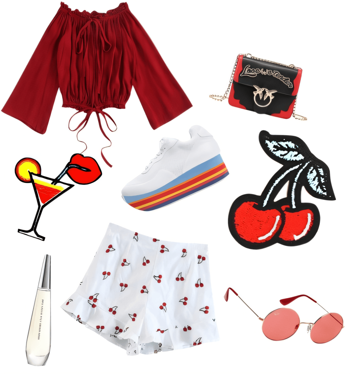 Cherry Bomb Chic: Retro Summer Statement by Urvashi modi